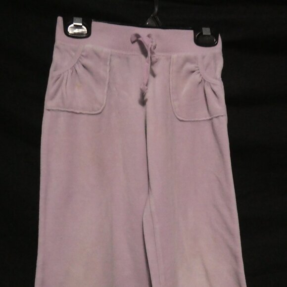 OLD NAVY | size 5T | Velour Pants With Front Pockets | Elastic Waistband - Picture 6 of 16